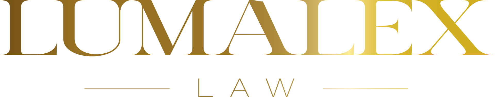 LumaLex Law Logo Gold Large