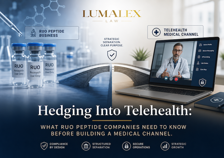 How to Start a Peptide Company | LumaLex Law