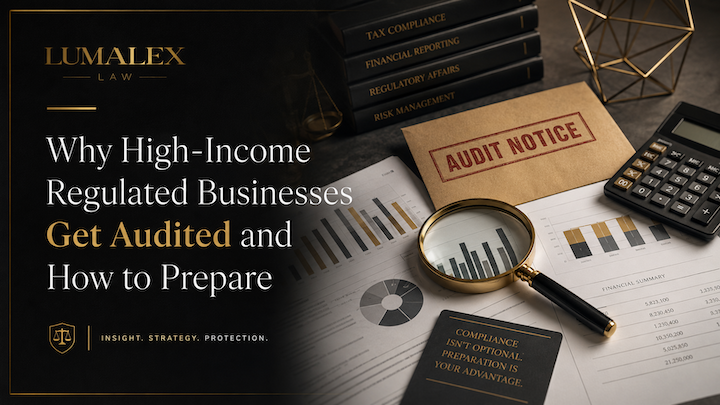 Why High-Income Regulated Businesses Get Audited | LumaLex Law