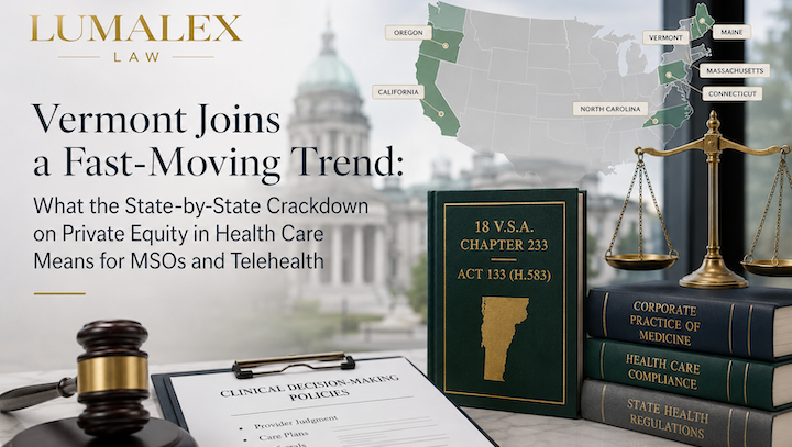 Vermont Joins a Fast-Moving Trend | LumaLex Law